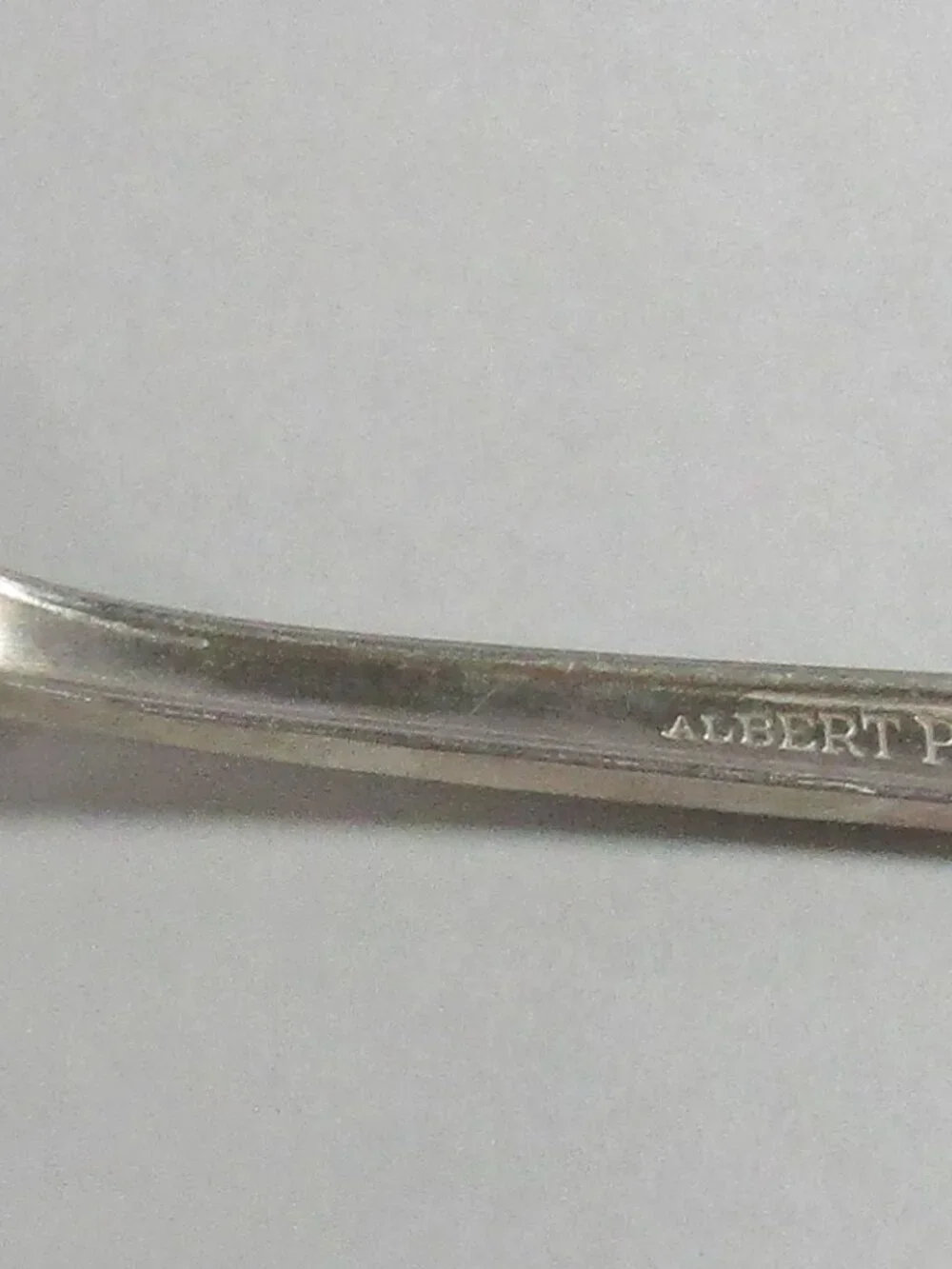 Vintage APK1 Silverplate Teaspoons Albert Pick & Co. 6 inches Outlined